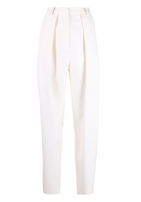 White tapered high-waisted trousers Magda butrym - women